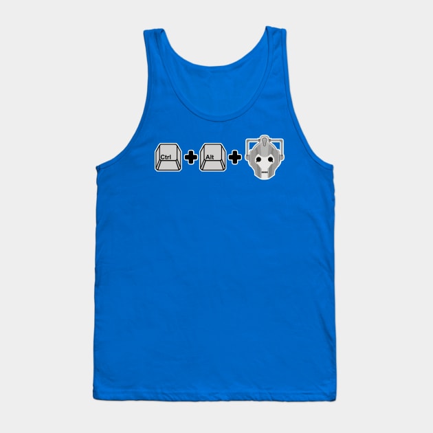 Ctrl Alt Del Tank Top by drwho